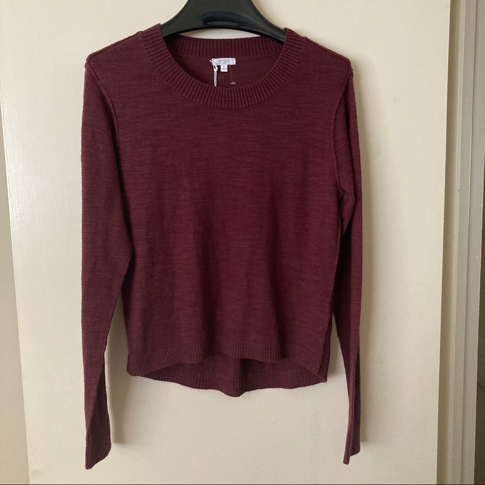 Tavik Burgundy Long Sleeve Sweater | NWT